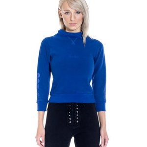 UNRAVEL PROJECT Shrunken Terry Crewneck top NWT $570 Ben Taverniti
